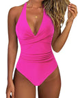 Halter Neck Women's Swimsuit – Comfortable and Stylish