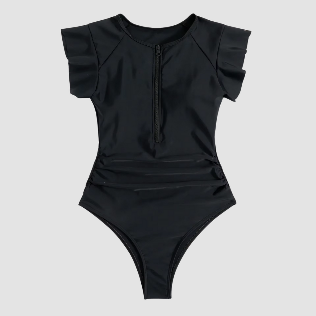 Mia – Zipper One-Piece Swimsuit